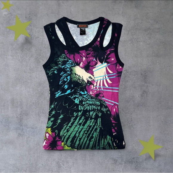 Custo Barcelona Tops - Custo Barcelona/Hayes Graphic Top